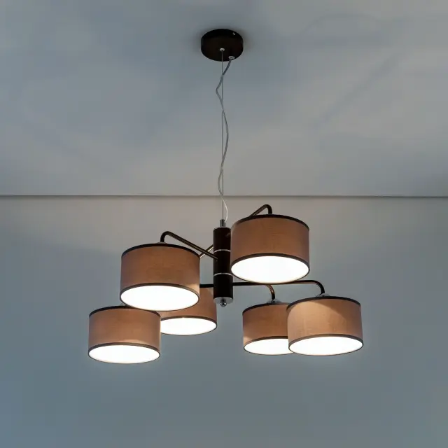 Люстра Citilux CL428261 ФОРМА — коричневый, ракурс 7