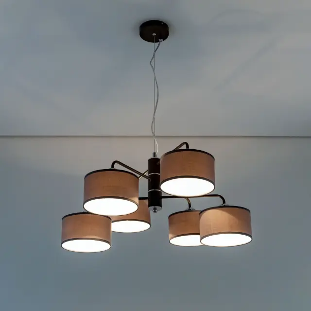 Люстра Citilux CL428261 ФОРМА — коричневый, ракурс 8