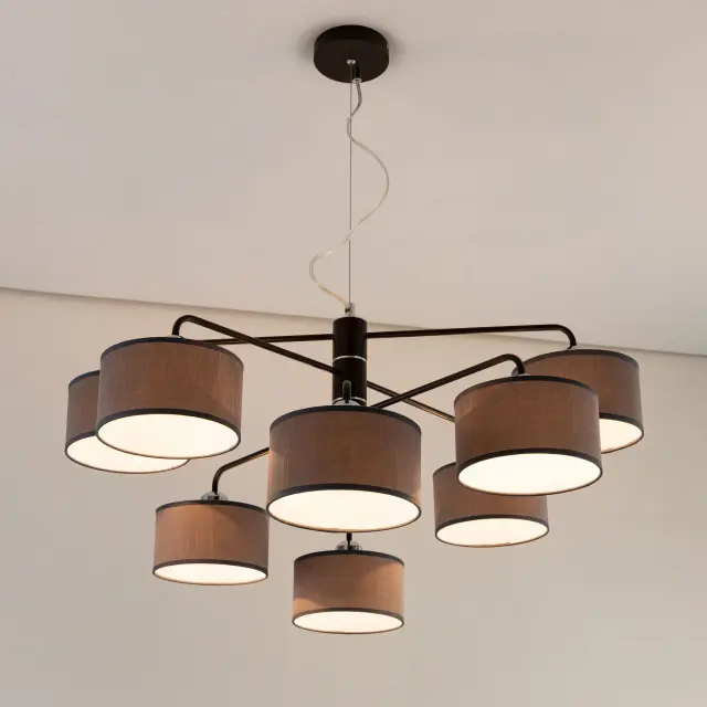 Люстра Citilux CL428281 ФОРМА — коричневый, ракурс 11