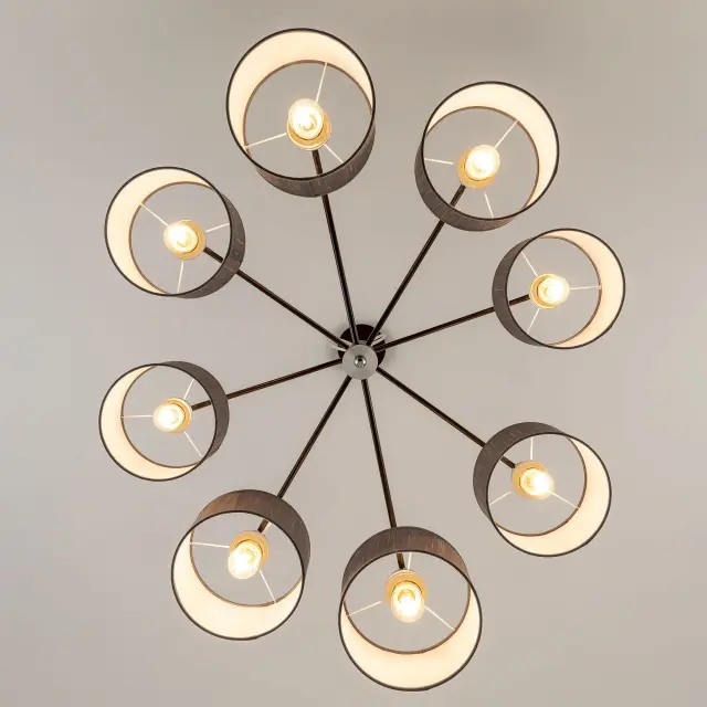 Люстра Citilux CL428281 ФОРМА — коричневый, ракурс 15