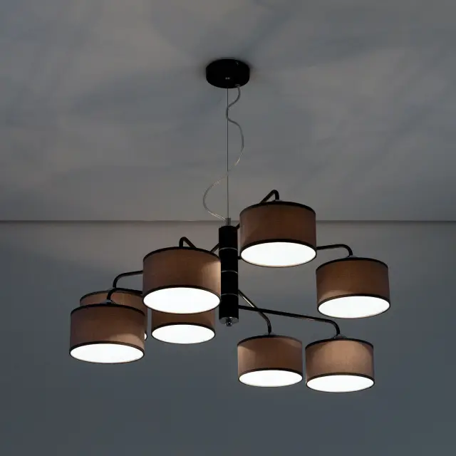 Люстра Citilux CL428281 ФОРМА — коричневый, ракурс 8