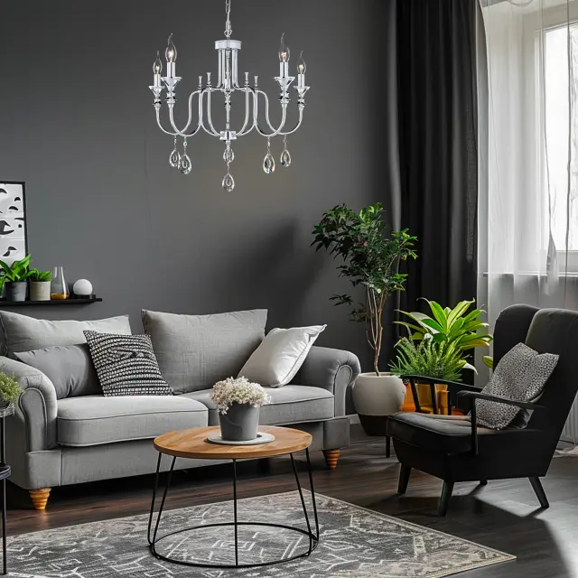 Люстра Citilux CL437151 РИГА — хром, ракурс 15