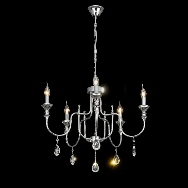 Люстра Citilux CL437151 РИГА — хром, ракурс 2
