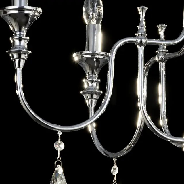 Люстра Citilux CL437151 РИГА — хром, ракурс 7