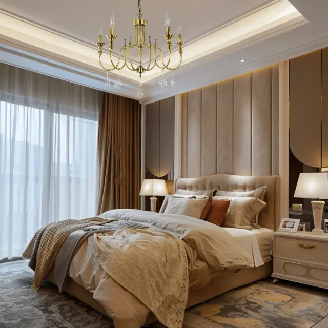 Люстра Citilux CL437153 РИГА — бронза, ракурс 13