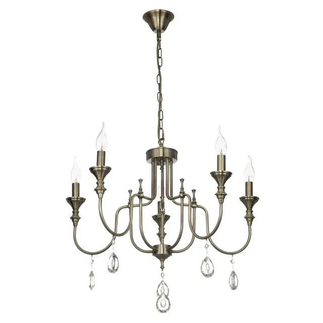 Люстра Citilux CL437153 РИГА — бронза, ракурс 4