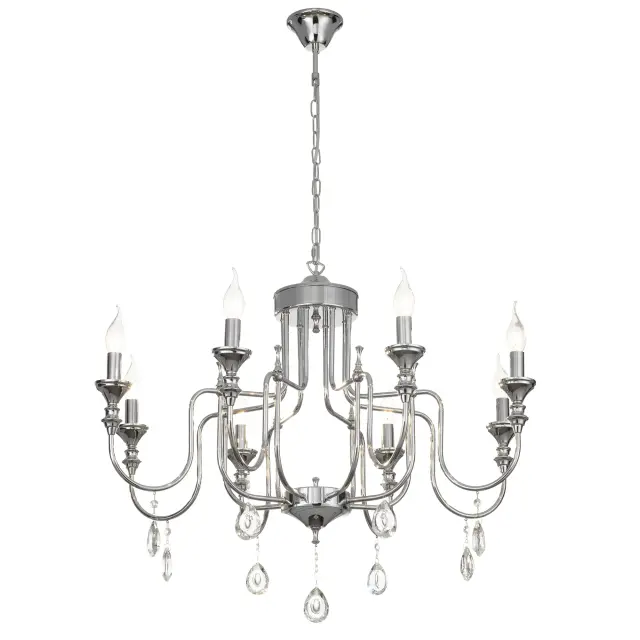 Люстра Citilux CL437181 РИГА — хром, ракурс 3