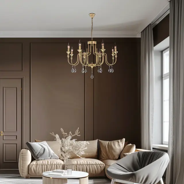 Люстра Citilux CL437183 РИГА — бронза, ракурс 12