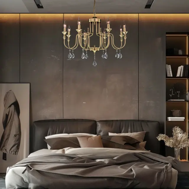 Люстра Citilux CL437183 РИГА — бронза, ракурс 15