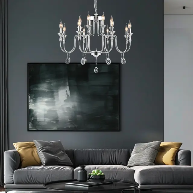Люстра Citilux CL437221 РИГА — хром, ракурс 15