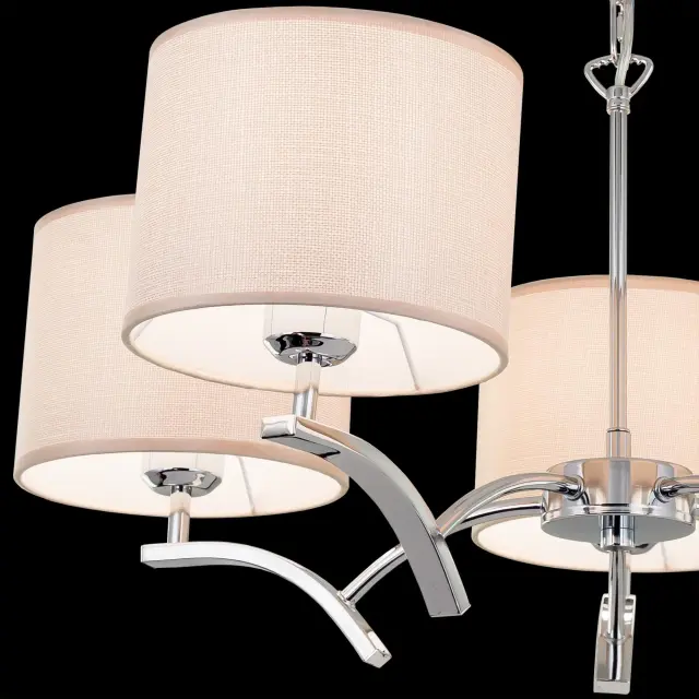 Люстра Citilux CL460151 ЭВОРА РОНДО — хром, ракурс 4