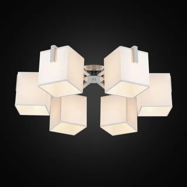 Люстра Citilux CL465161 СТЕНЛИ — хром, ракурс 2