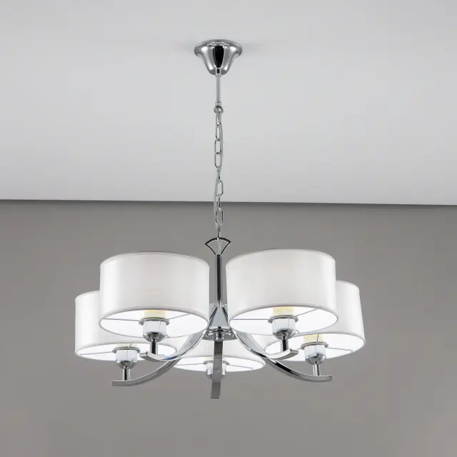 Люстра Citilux CL466150 ЭВИТА — хром, ракурс 5