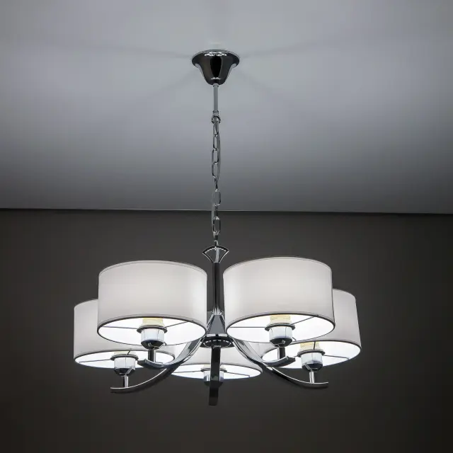 Люстра Citilux CL466150 ЭВИТА — хром, ракурс 8