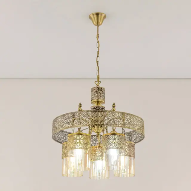 Люстра Citilux CL467153 ЭМИР — бронза, ракурс 15