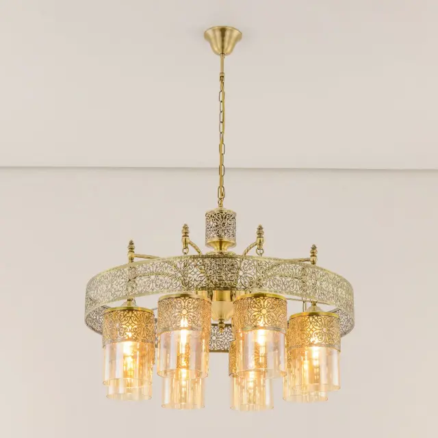 Люстра Citilux CL467183 ЭМИР — бронза, ракурс 4