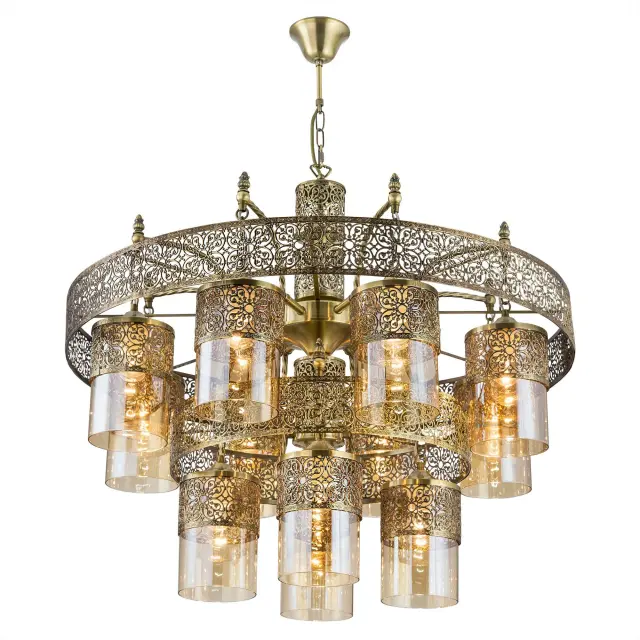 Люстра Citilux CL467193 ЭМИР — бронза
