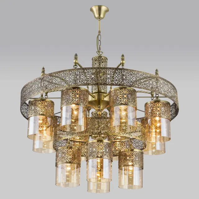 Люстра Citilux CL467193 ЭМИР — бронза, ракурс 12