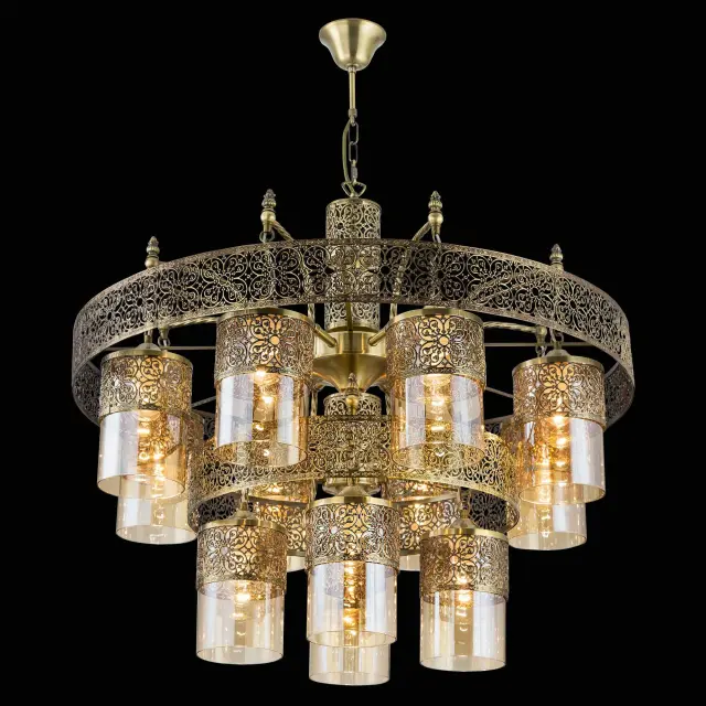 Люстра Citilux CL467193 ЭМИР — бронза, ракурс 3