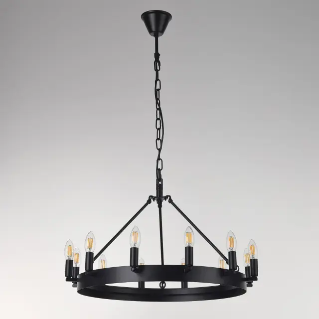 Люстра Citilux CL470112 СМИТСОН — венге, ракурс 5