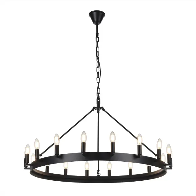 Люстра Citilux CL470118 СМИТСОН — венге