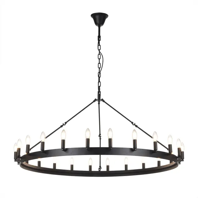 Люстра Citilux CL470124 СМИТСОН — венге