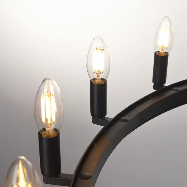 Люстра Citilux CL470124 СМИТСОН — венге, ракурс 8