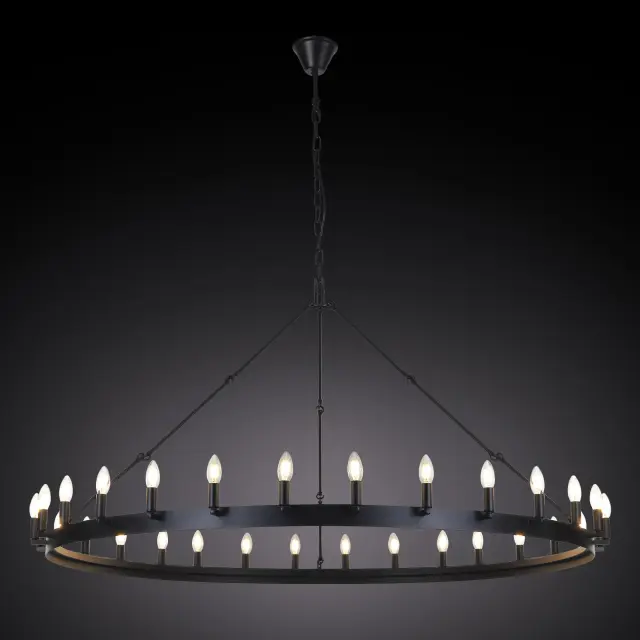 Люстра Citilux CL470130 СМИТСОН — венге, ракурс 2