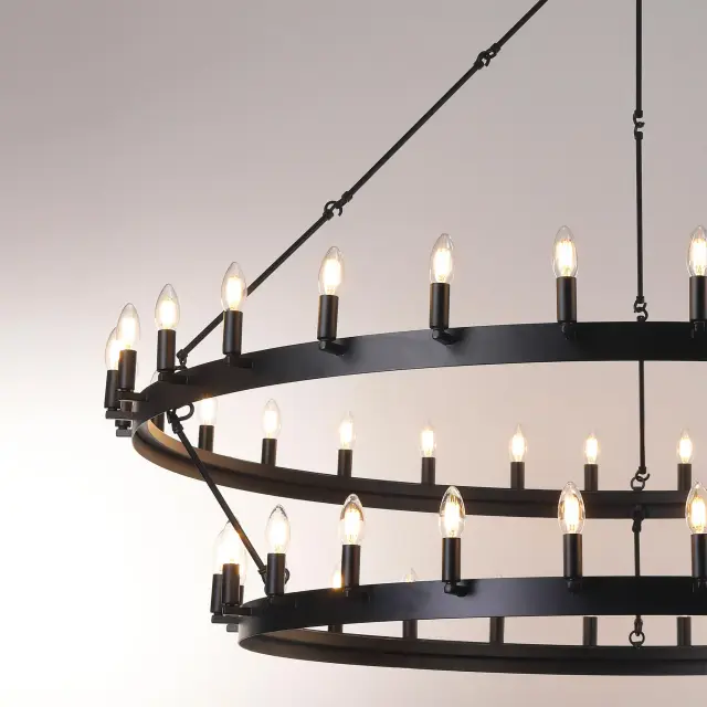 Люстра Citilux CL470254 СМИТСОН — венге, ракурс 2