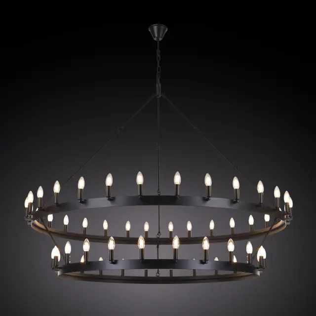 Люстра Citilux CL470254 СМИТСОН — венге, ракурс 3