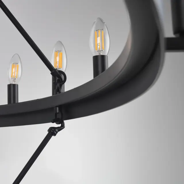 Люстра Citilux CL470254 СМИТСОН — венге, ракурс 8