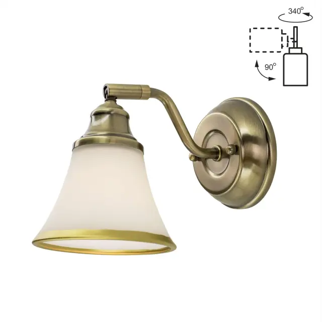 Бра Citilux CL511513 ПРОВАНС — золотой