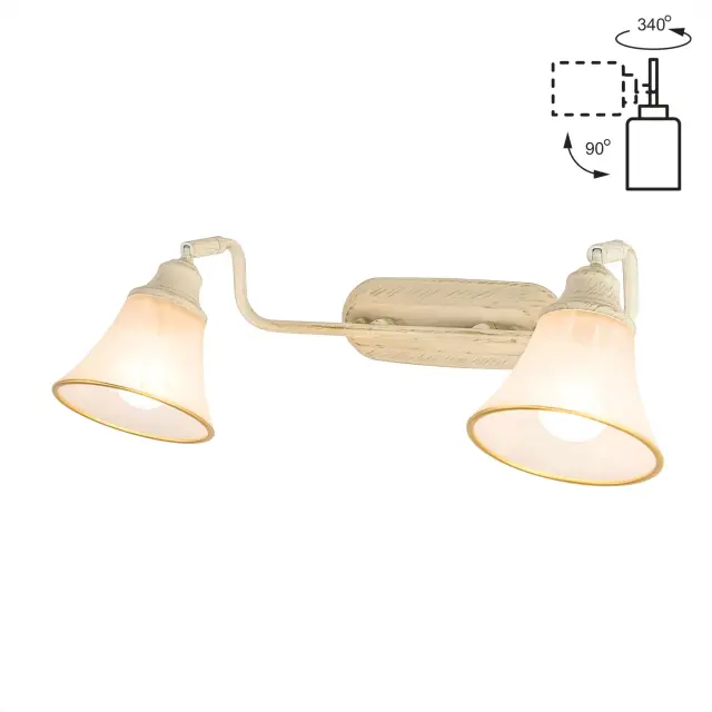 Бра Citilux CL511524 ПРОВАНС — белое золото