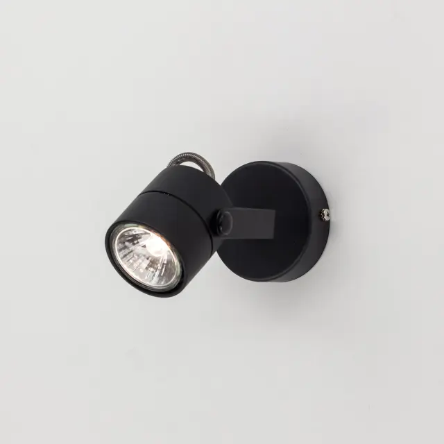 Спот Citilux CL525512 РИНГ — черный, ракурс 2