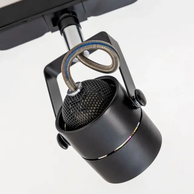 Светильник для однофазного шинопровода Citilux CL525T11 РИНГ — черный, ракурс 4