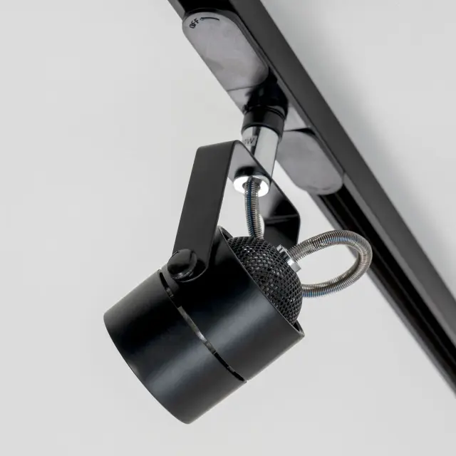 Светильник для однофазного шинопровода Citilux CL525T11 РИНГ — черный, ракурс 6