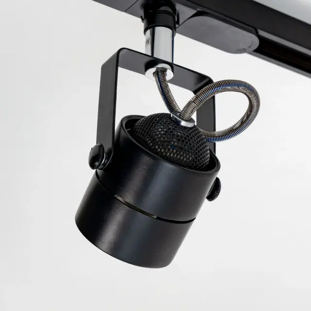 Светильник для однофазного шинопровода Citilux CL525T11 РИНГ — черный, ракурс 8