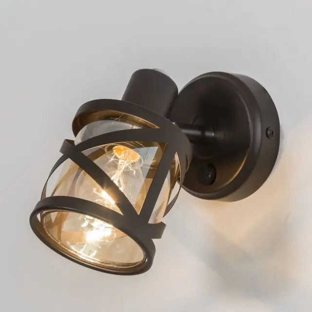 Спот Citilux CL536615 ГЕССЕН — коричневый, ракурс 5