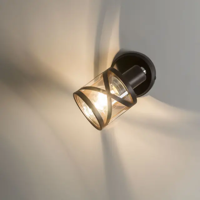 Спот Citilux CL536615 ГЕССЕН — коричневый, ракурс 8