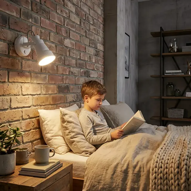 Спот Citilux CL541510 БЕЙКЕР — белый, ракурс 13