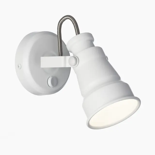 Спот Citilux CL541510 БЕЙКЕР — белый, ракурс 3
