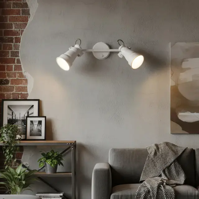 Спот Citilux CL541520 БЕЙКЕР — белый, ракурс 10