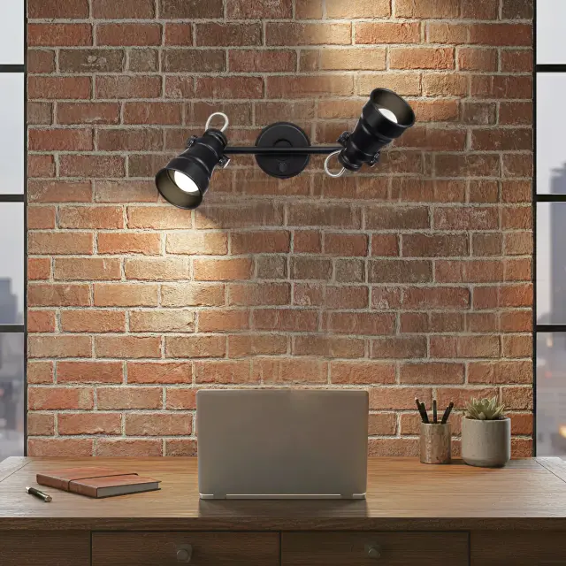 Спот Citilux CL541521 БЕЙКЕР — черный, ракурс 12