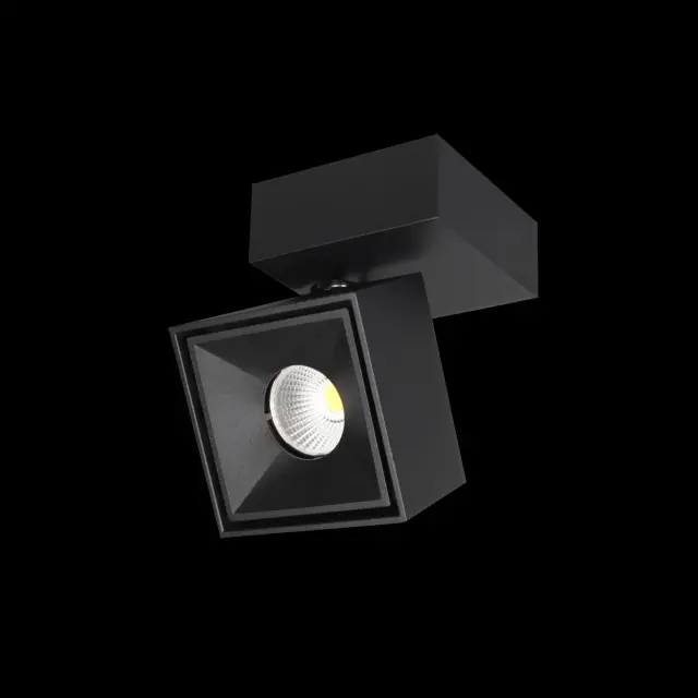 Точечный светильник Citilux CL558021N СТАМП — черный, ракурс 3