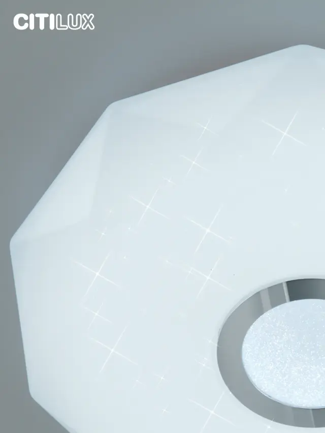 Светильник Citilux CL713A60G ДИАМАНТ СМАРТ — белый, ракурс 16
