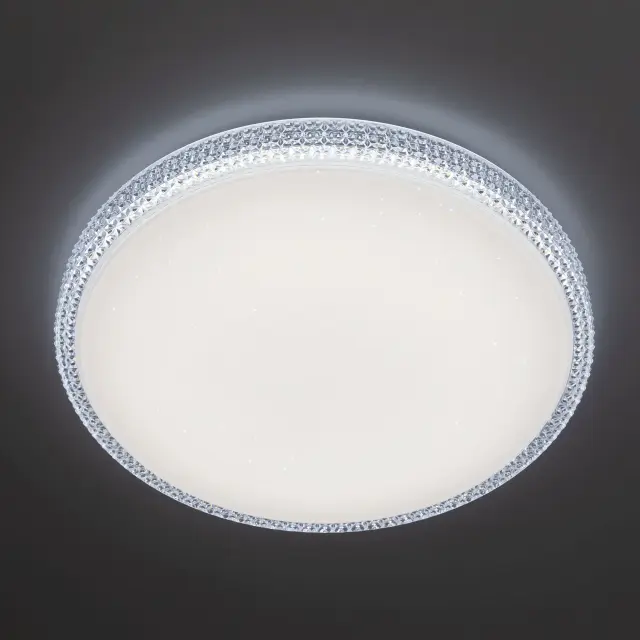 Светильник Citilux CL718A80G АЛЬПИНА СМАРТ — белый, ракурс 30