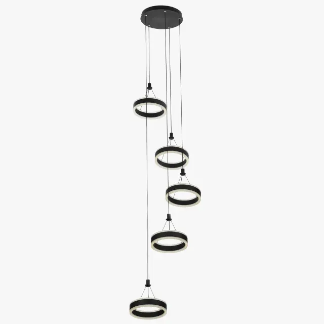 Светильник Citilux CL719051 ДУЭТ — черный, ракурс 4