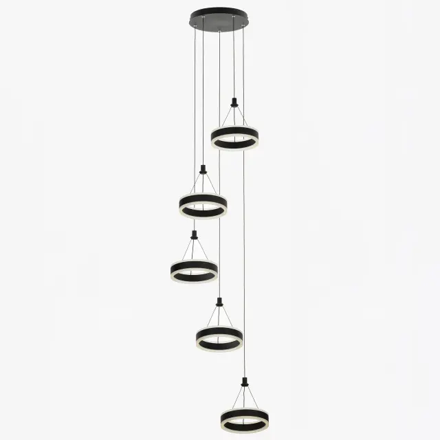 Светильник Citilux CL719051 ДУЭТ — черный, ракурс 5
