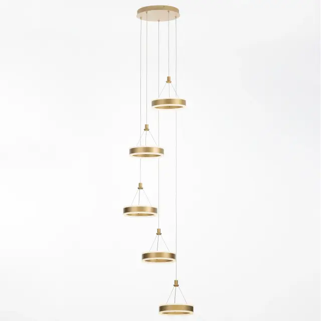 Светильник Citilux CL719052 ДУЭТ — золотой, ракурс 4