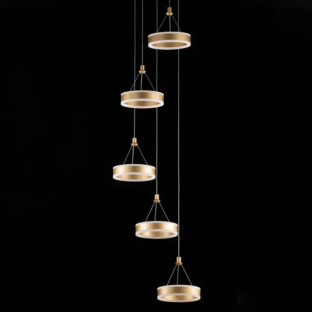 Светильник Citilux CL719052 ДУЭТ — золотой, ракурс 6
